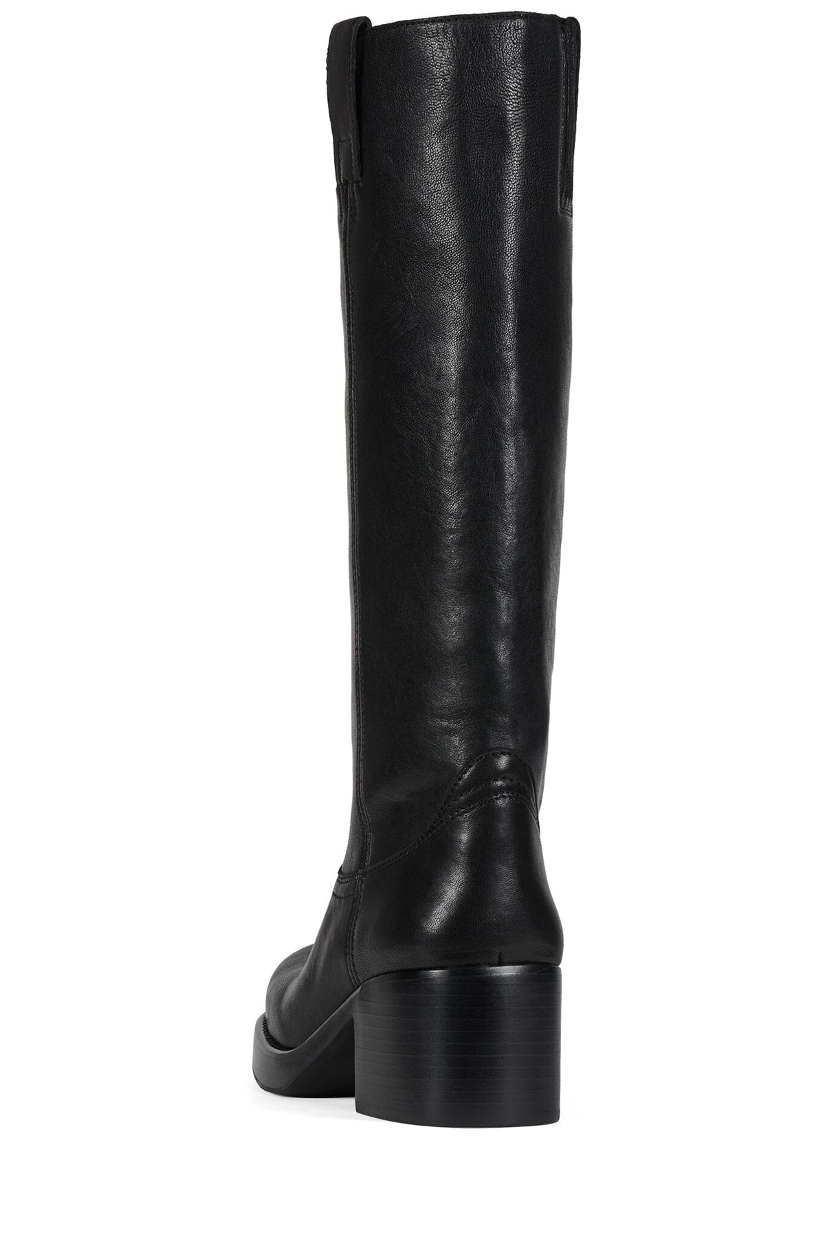 REFLECT-HI Jeffrey Campbell Knee-High Boot Black Black