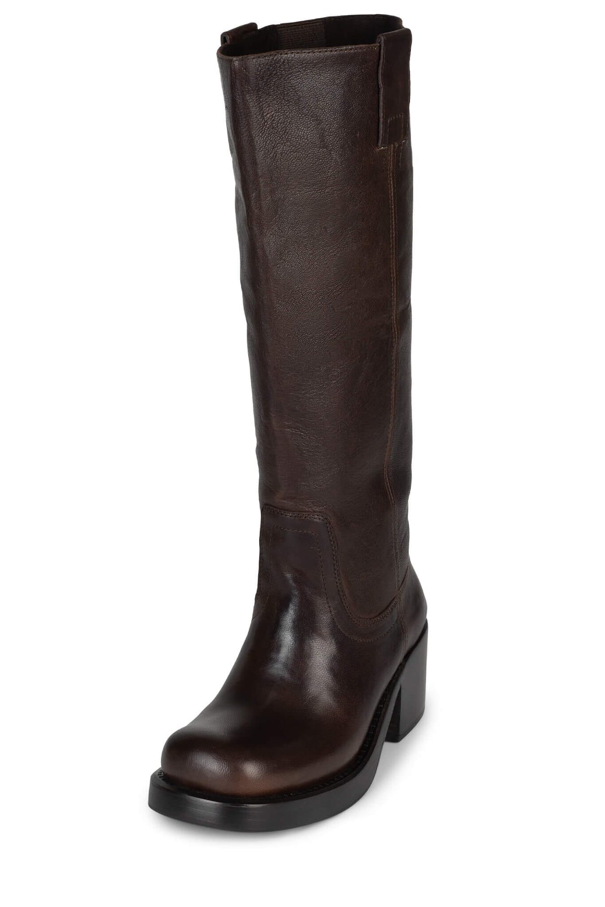 REFLECT-HI Jeffrey Campbell Knee-High Boot Brown Brown _hover
