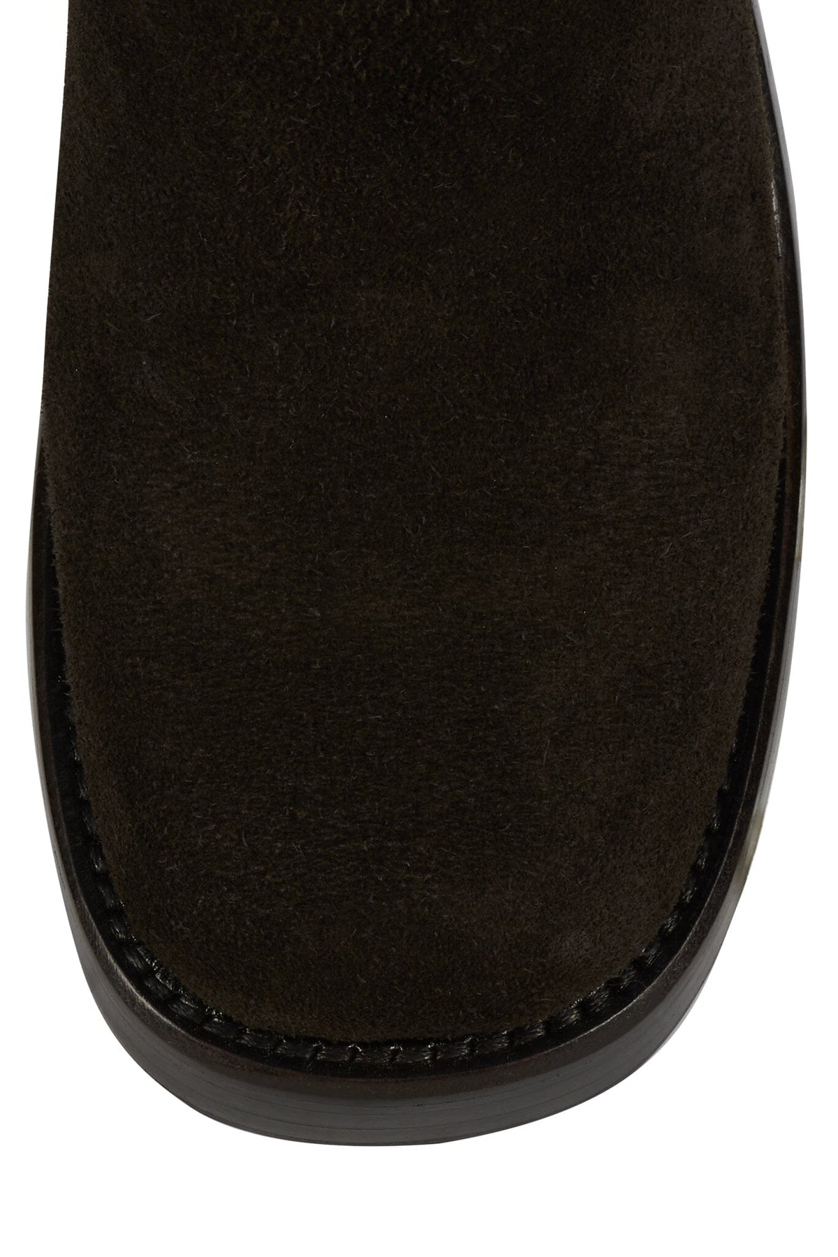 REFLECT-HI Jeffrey Campbell Knee-High Boot Brown Suede