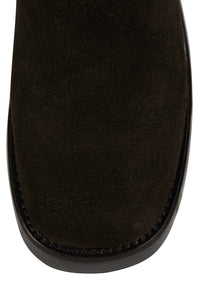 REFLECT-HI Jeffrey Campbell Knee-High Boot Brown Suede