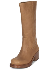 REFLECT Jeffrey Campbell Heeled Boot Natural 