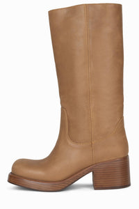 REFLECT Jeffrey Campbell Heeled Boot Natural 