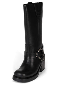 REFLECTION Jeffrey Campbell Knee High Boots Black