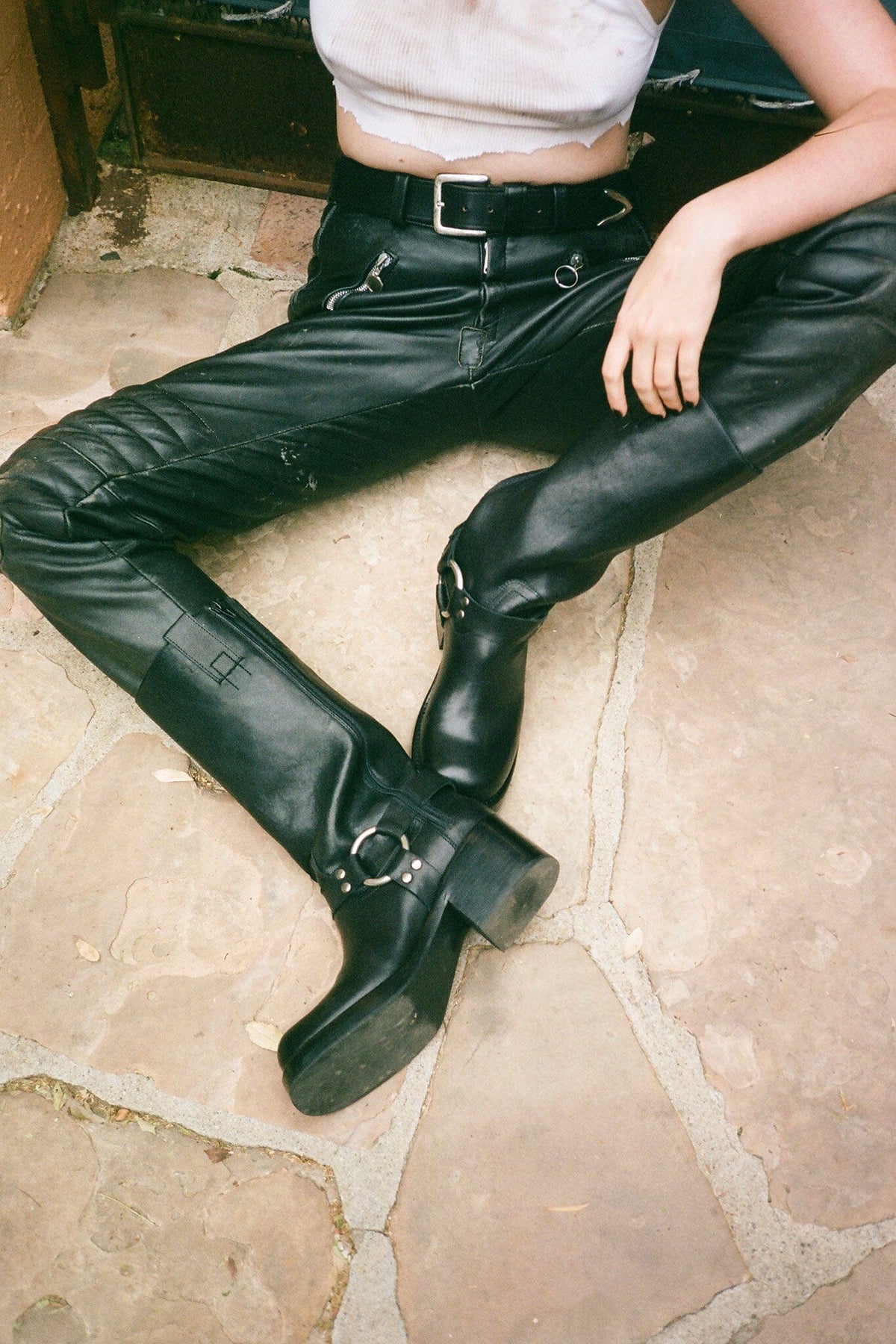 REFLECTION Jeffrey Campbell Knee High Boots Black
_hover