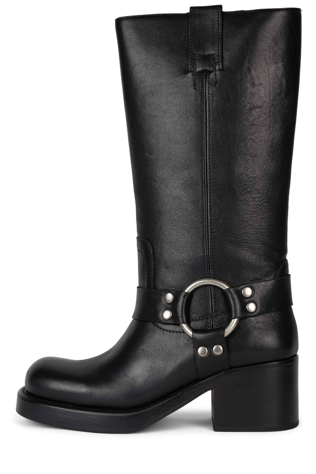 REFLECTION Jeffrey Campbell Knee High Boots Black