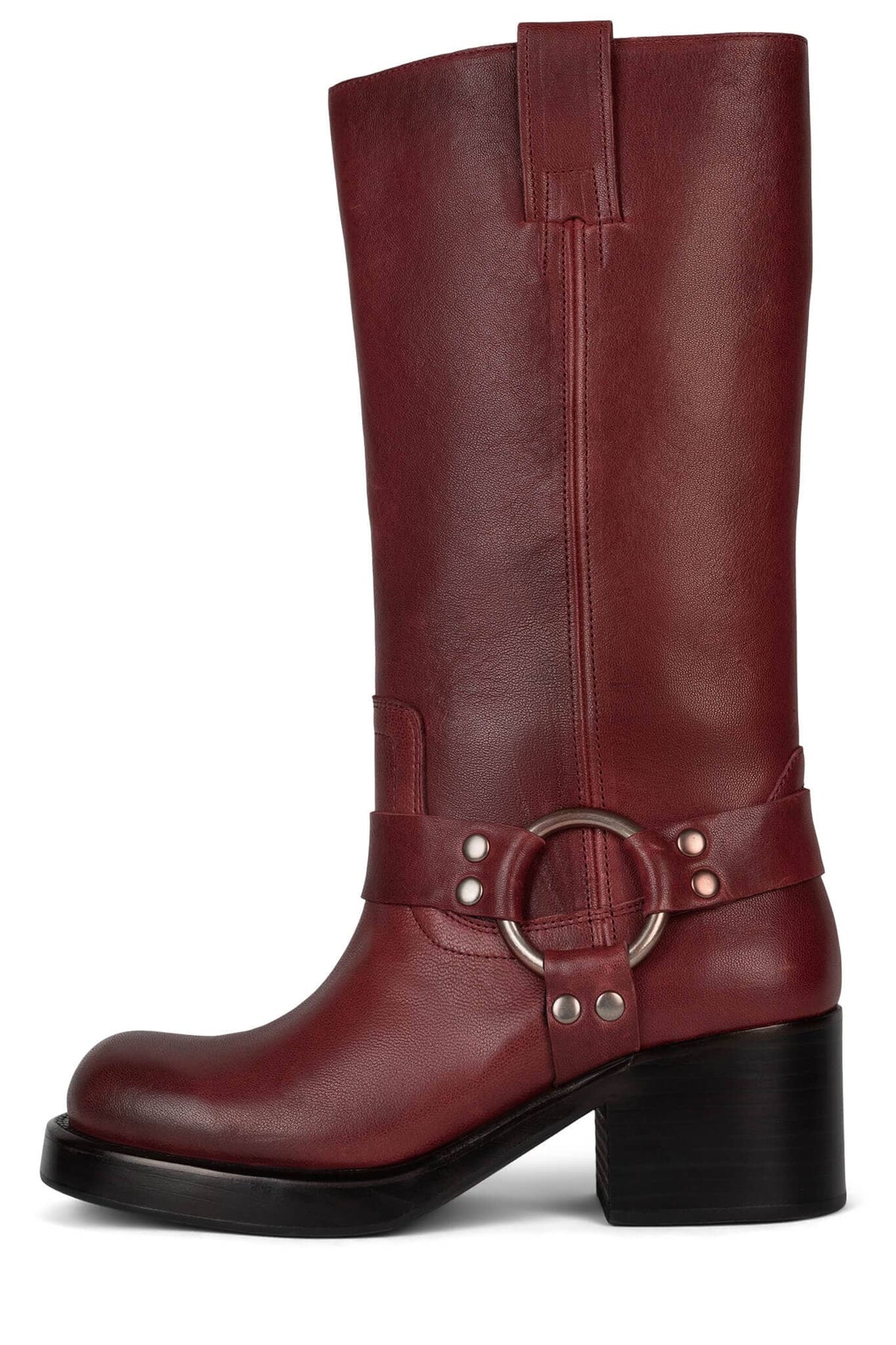 REFLECTION Jeffrey Campbell Knee High Boots Red