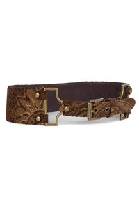 REIN-IN Jeffrey Campbell Tapestry Belt Brown Tapestry