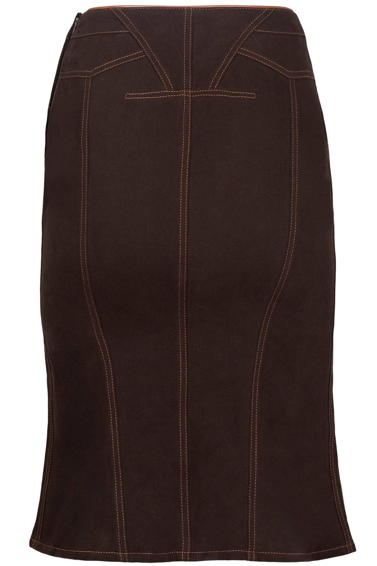 RESPONSE Jeffrey Campbell Skirt Brown _hover