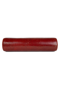 RETROGRADE Jeffrey Campbell Shoulder Bag Red Crinkle Gold