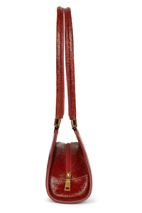 RETROGRADE Jeffrey Campbell Shoulder Bag Red Crinkle Gold
_hover