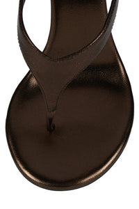 RHIAN Jeffrey Campbell Heeled Sandal Brown Metallic