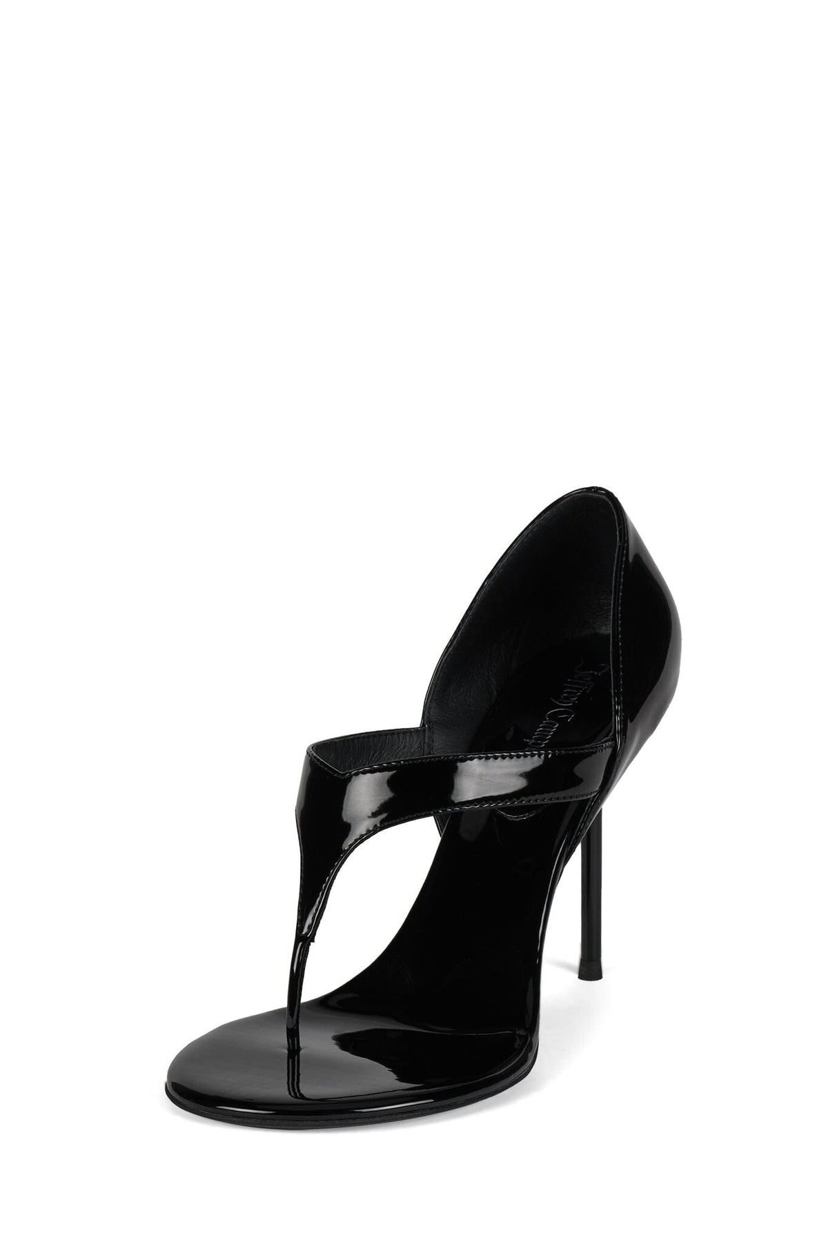 RHIAN Jeffrey Campbell Heeled Sandal Black Patent
_hover