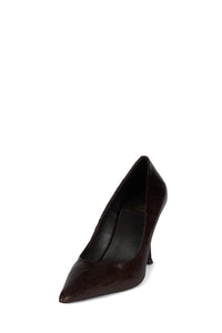 RISKTAKER3 Jeffrey Campbell Stiletto Heels Pump Brown Crackle
_hover 