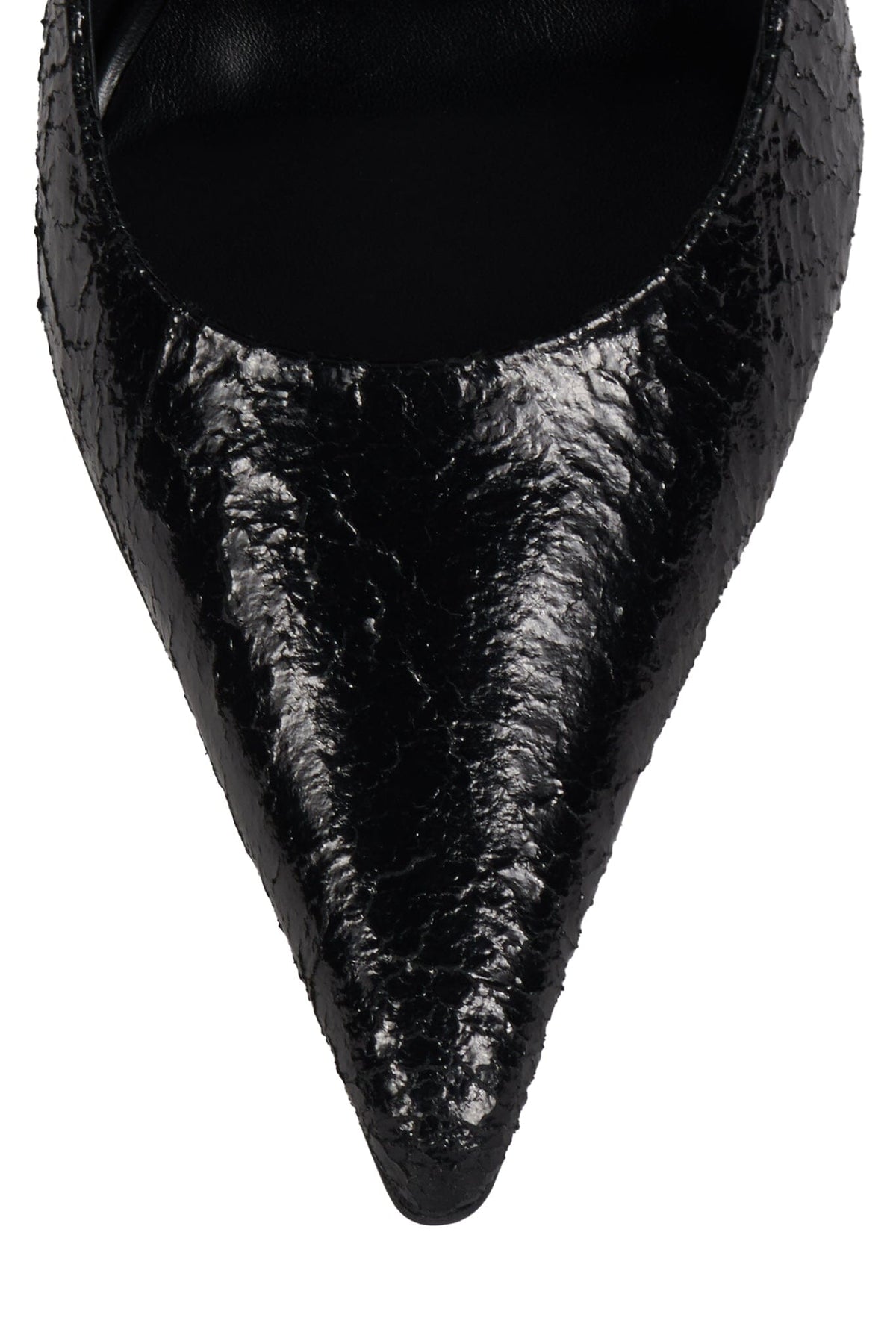 RISKTAKER3 Jeffrey Campbell Stiletto Heels Pump Black Crackle