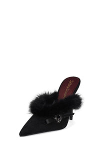 ROCOCO-HI Jeffrey Campbell Heeled Mule Black Suede Combo
_hover