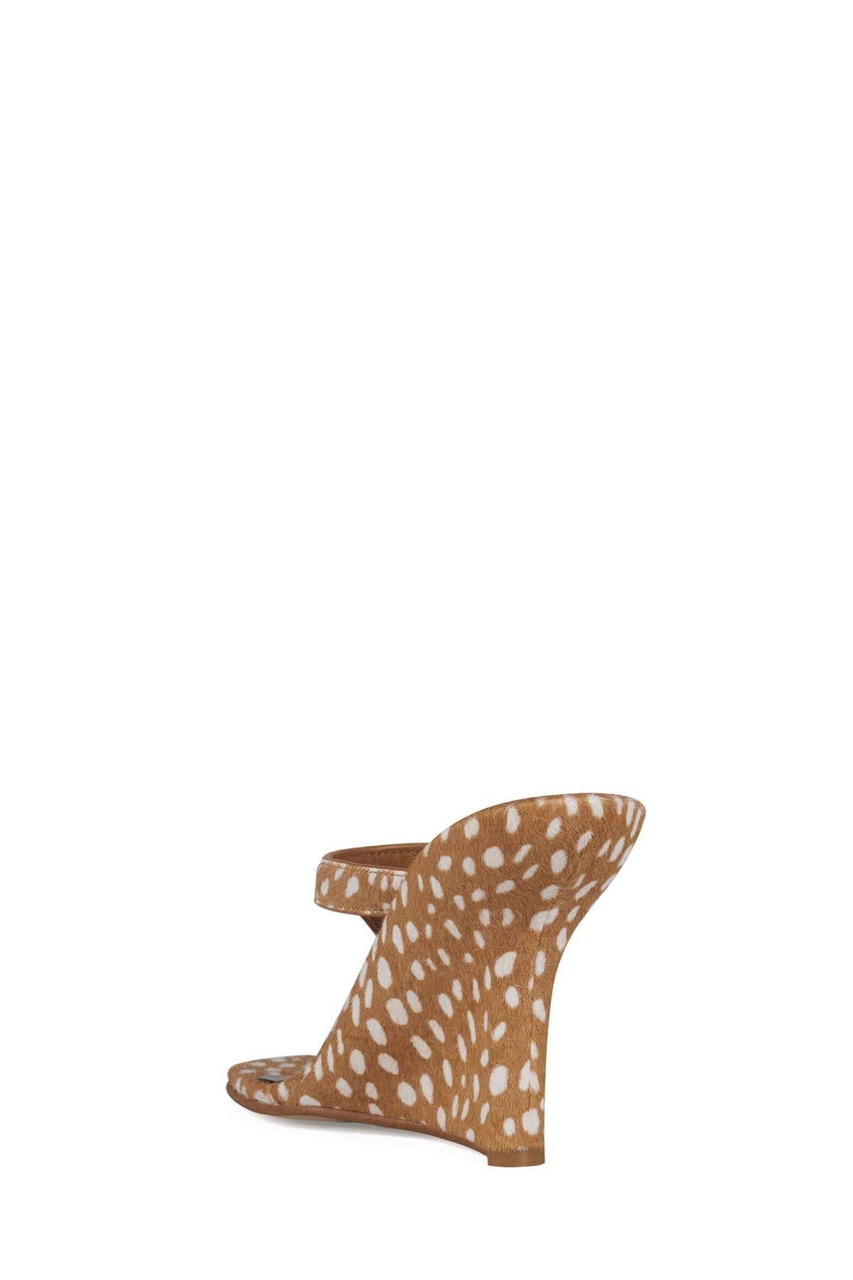 ROMEE-F Jeffrey Campbell Thong Sandal Tan White Spot