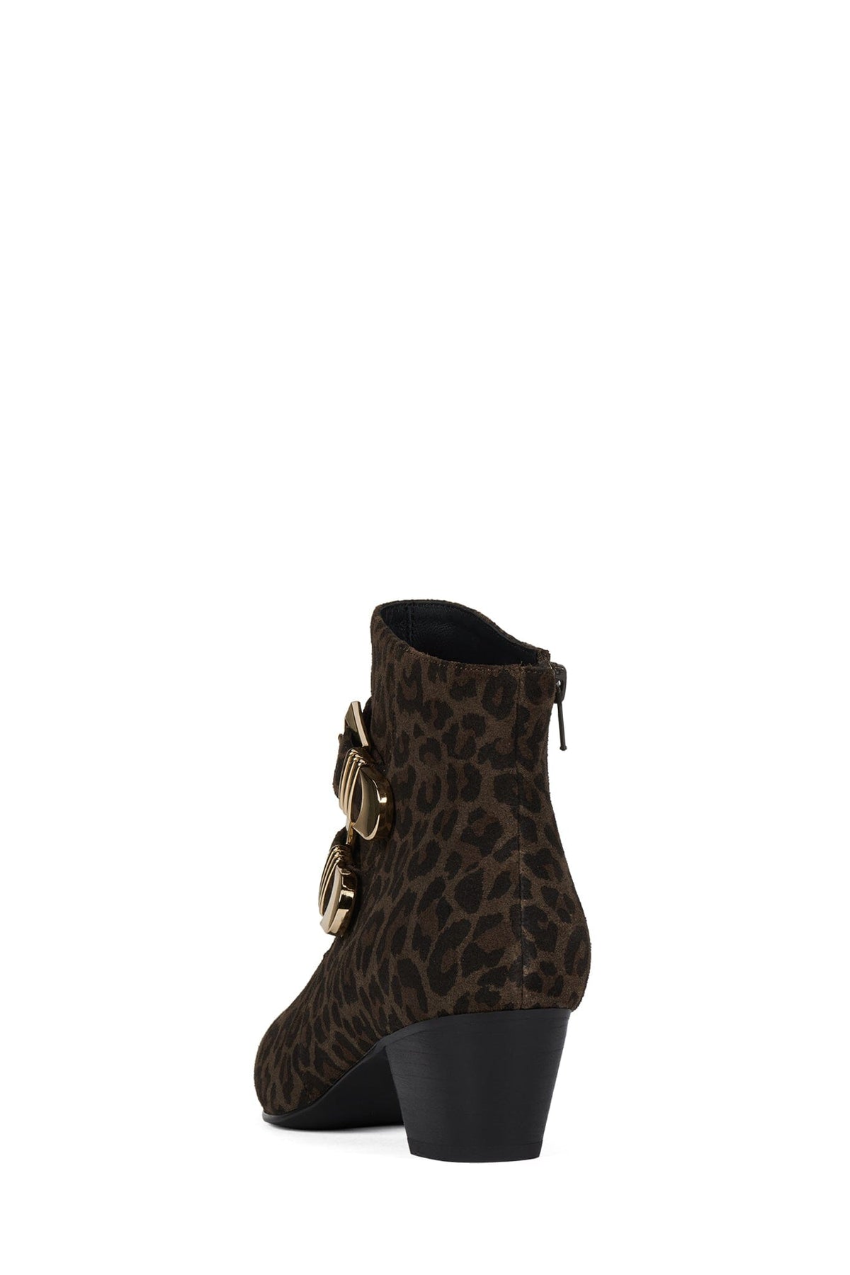 RUMBLIN Brown Leopard Suede