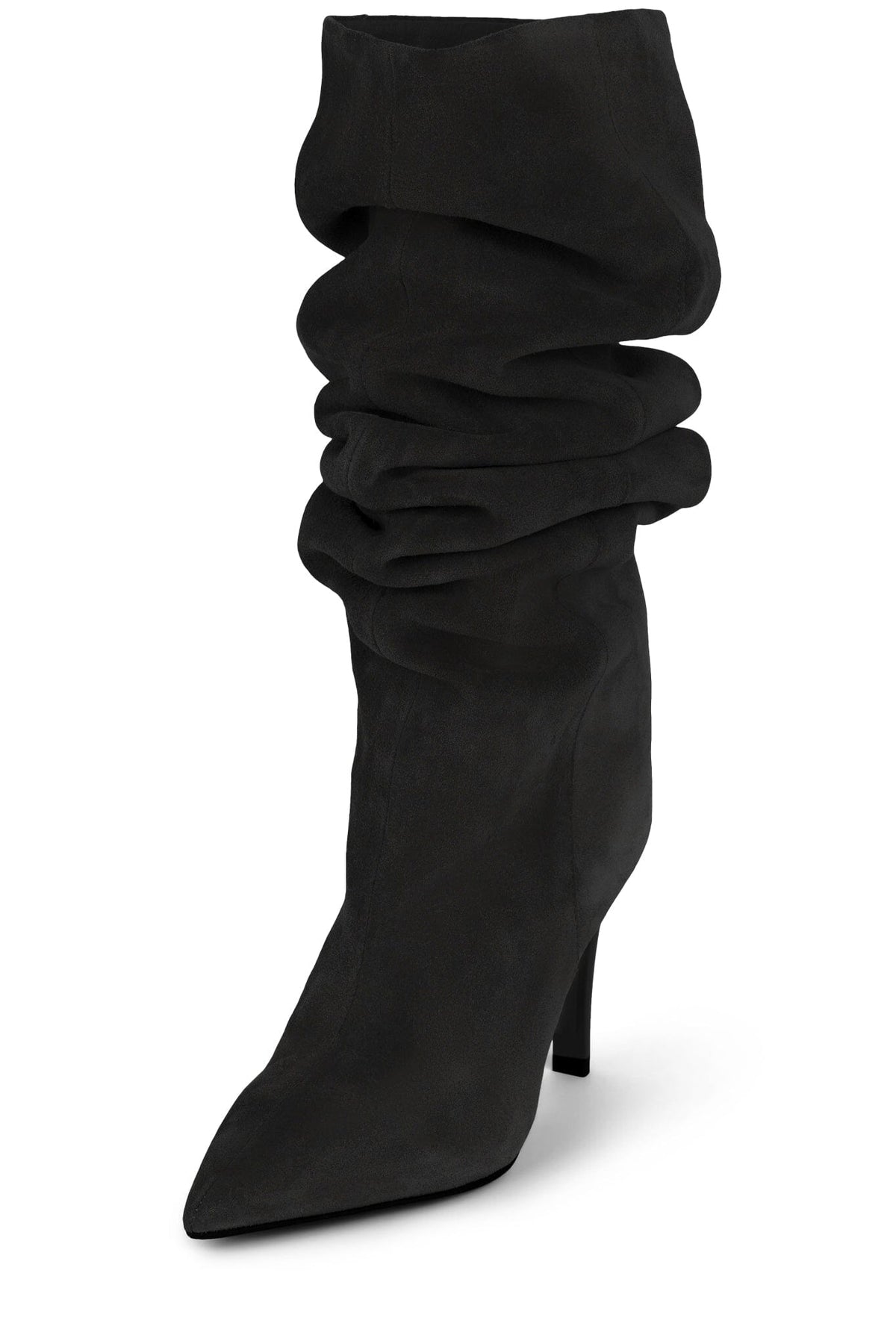 SELWYN Knee-High Boot Dark Grey Suede _hover