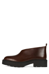 SERVAL-SH Jeffrey Campbell Block Heeled Boot Brown