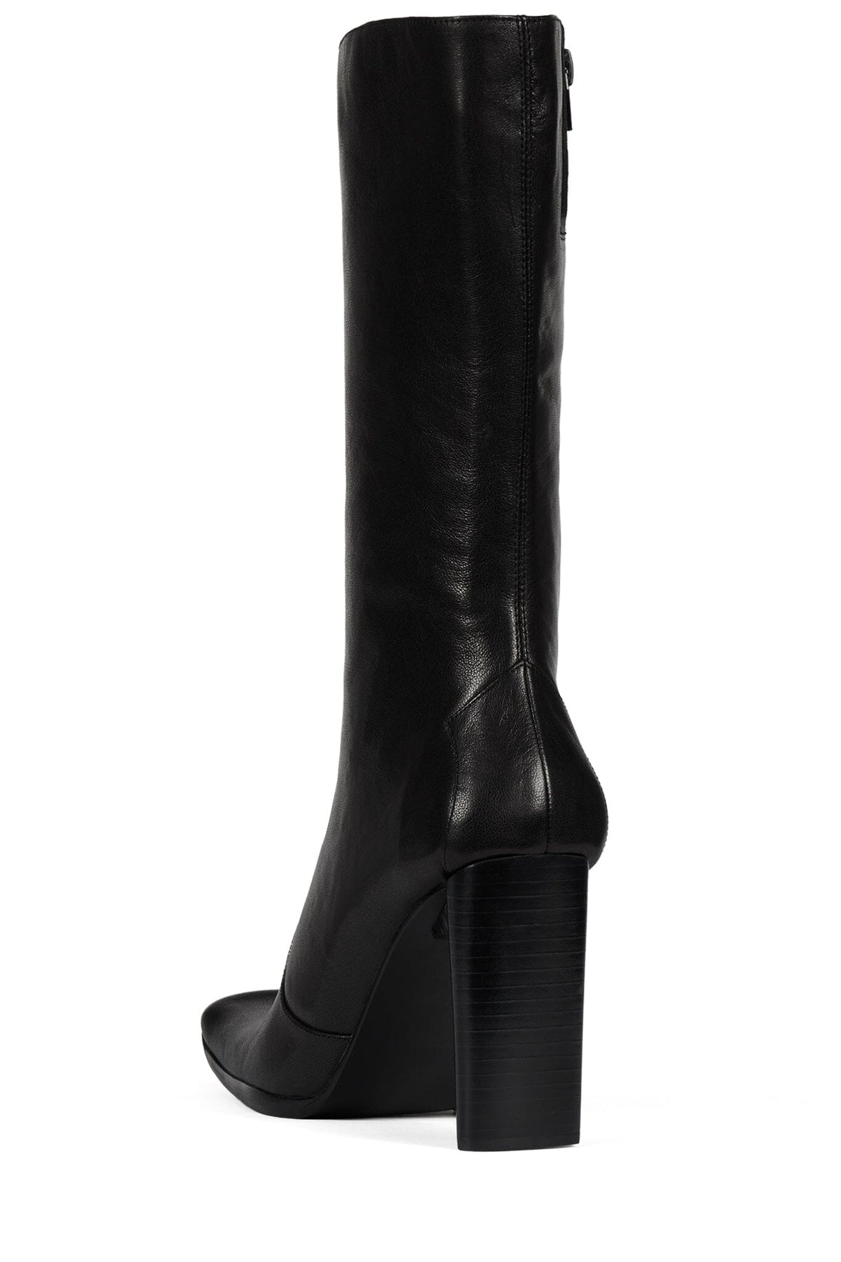 SHERINE Mid-Calf Boot Black