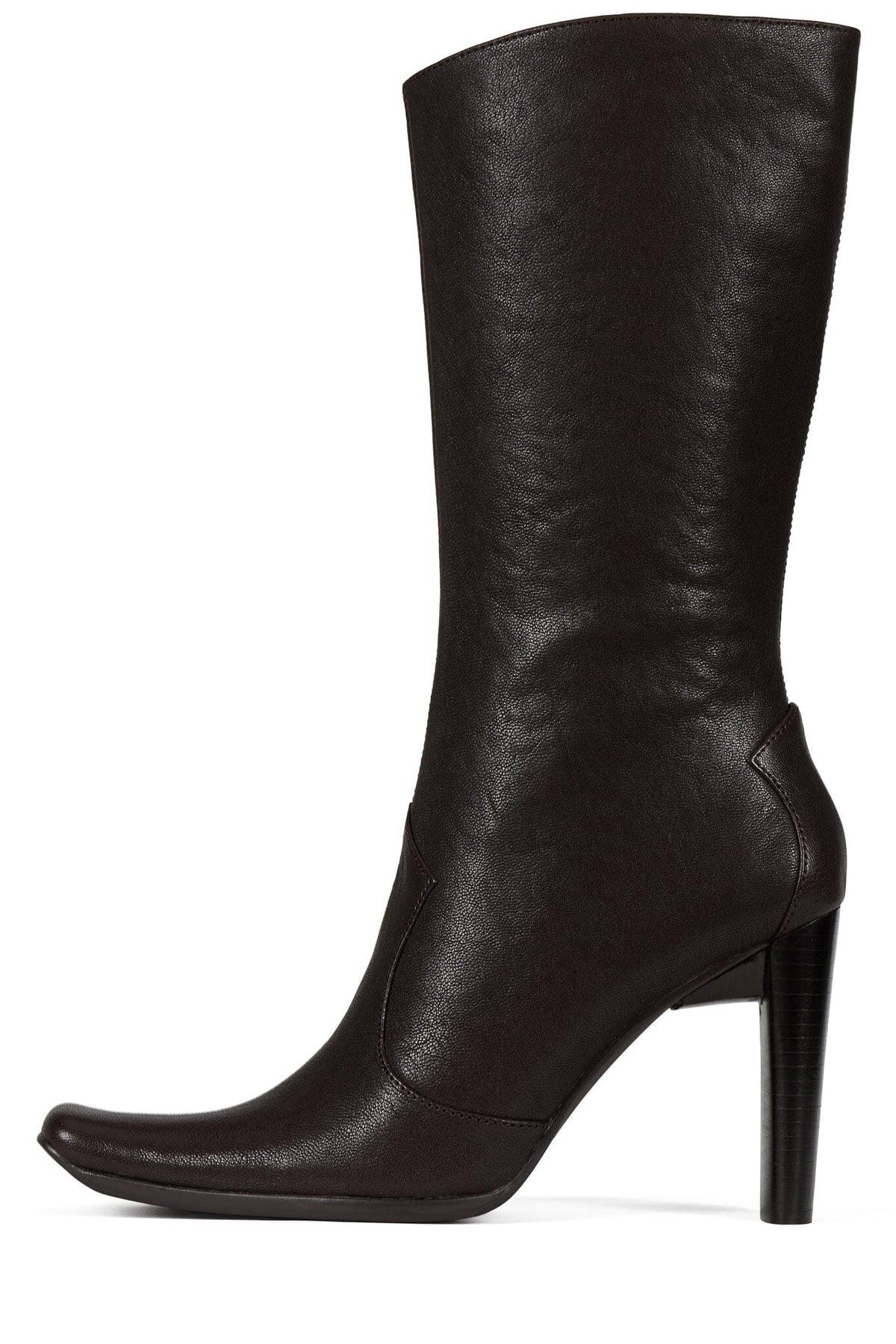 SHERINE Mid-Calf Boot Coffee