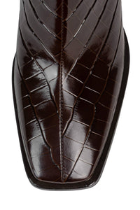 SHERPAL-2 Jeffrey Campbell Heeled Boot Brown Stone