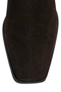 SHERPAL-2 Jeffrey Campbell Heeled Boot Coffee Suede