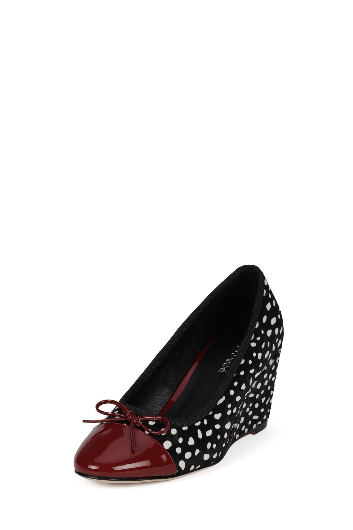 SHOPPING-F Black White Dot Red _hover