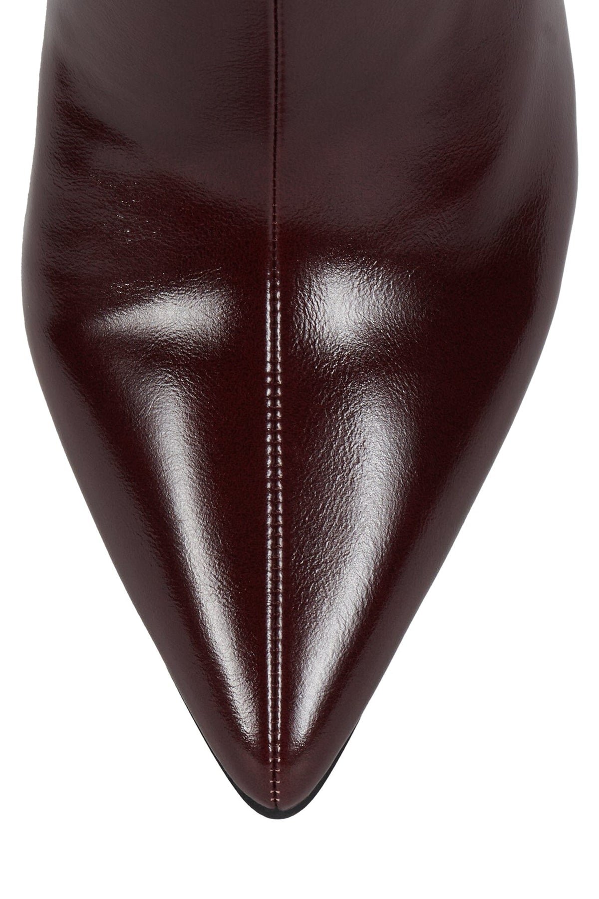 SIREN-24 Jeffrey Campbell Heeled Boot Dark Red Wax