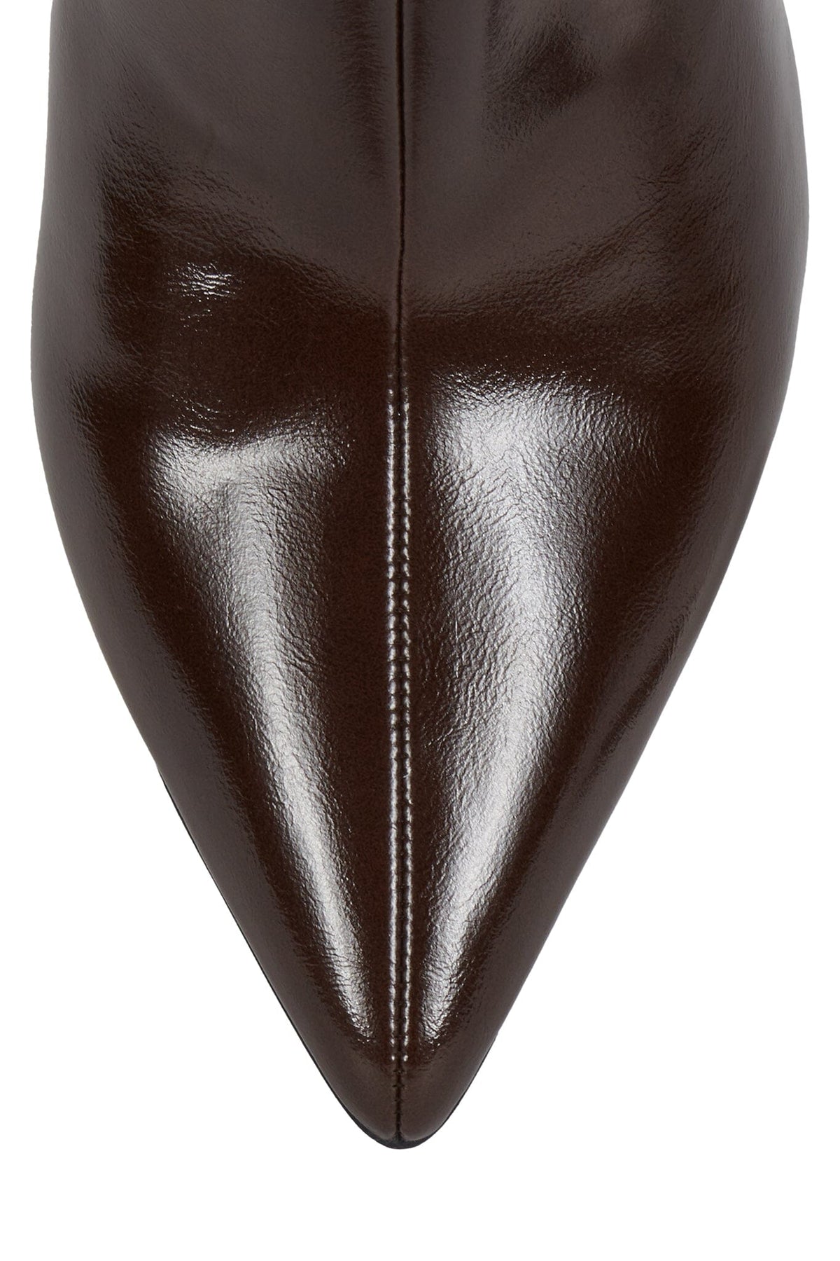 SIREN-24 Jeffrey Campbell Heeled Boot Coffee Wax