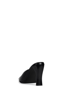 SLEUTH Jeffrey Campbell Heeled Mule Black