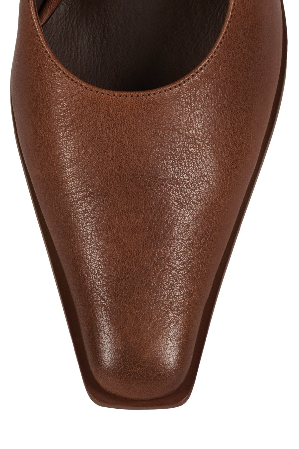 SLEUTH Jeffrey Campbell Heeled Mule Rust 