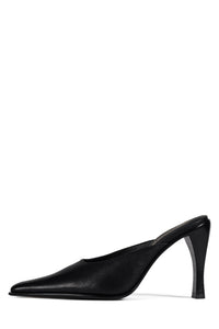SLEUTH Jeffrey Campbell Heeled Mule Black