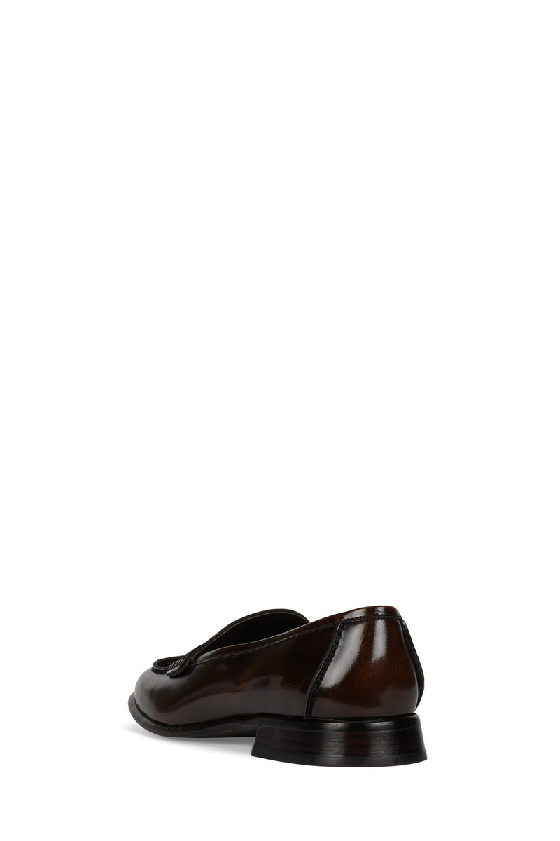 SMARTY Jeffrey Campbell Loafer Brown Box Ruboff