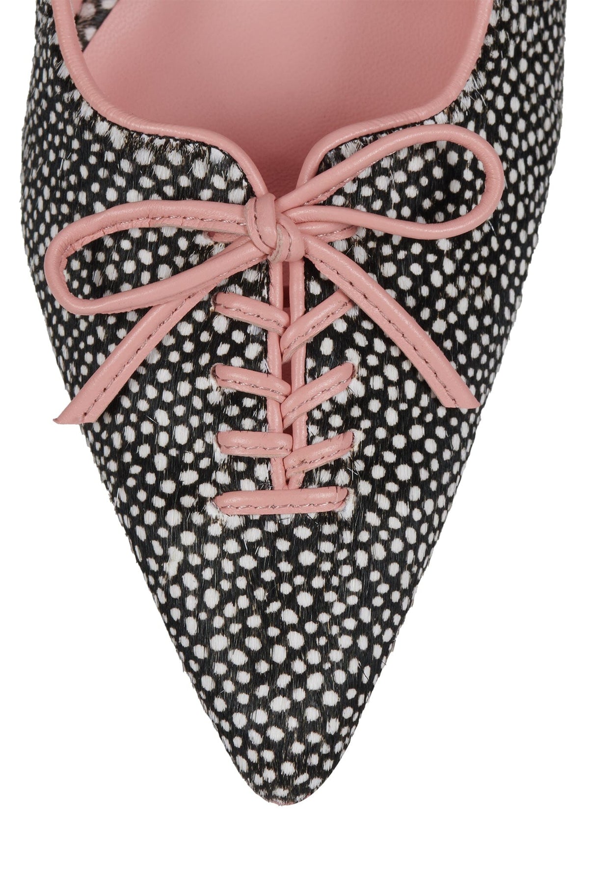 SMOOCH-F Black White Dot Pink