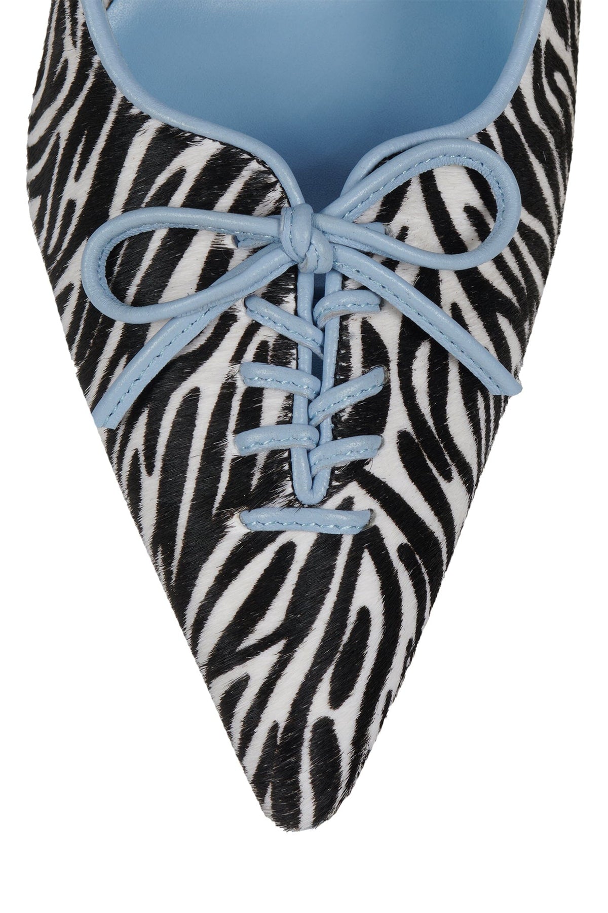 SMOOCH-F Black White Zebra Blue