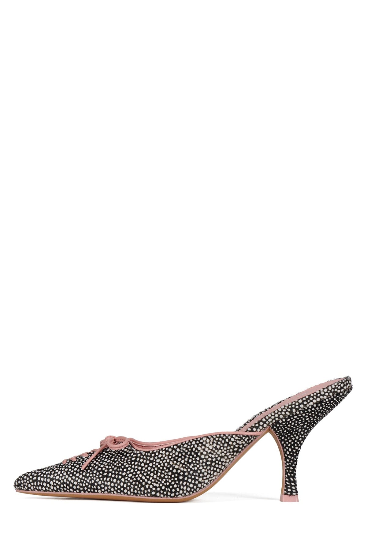 SMOOCH-F Black White Dot Pink