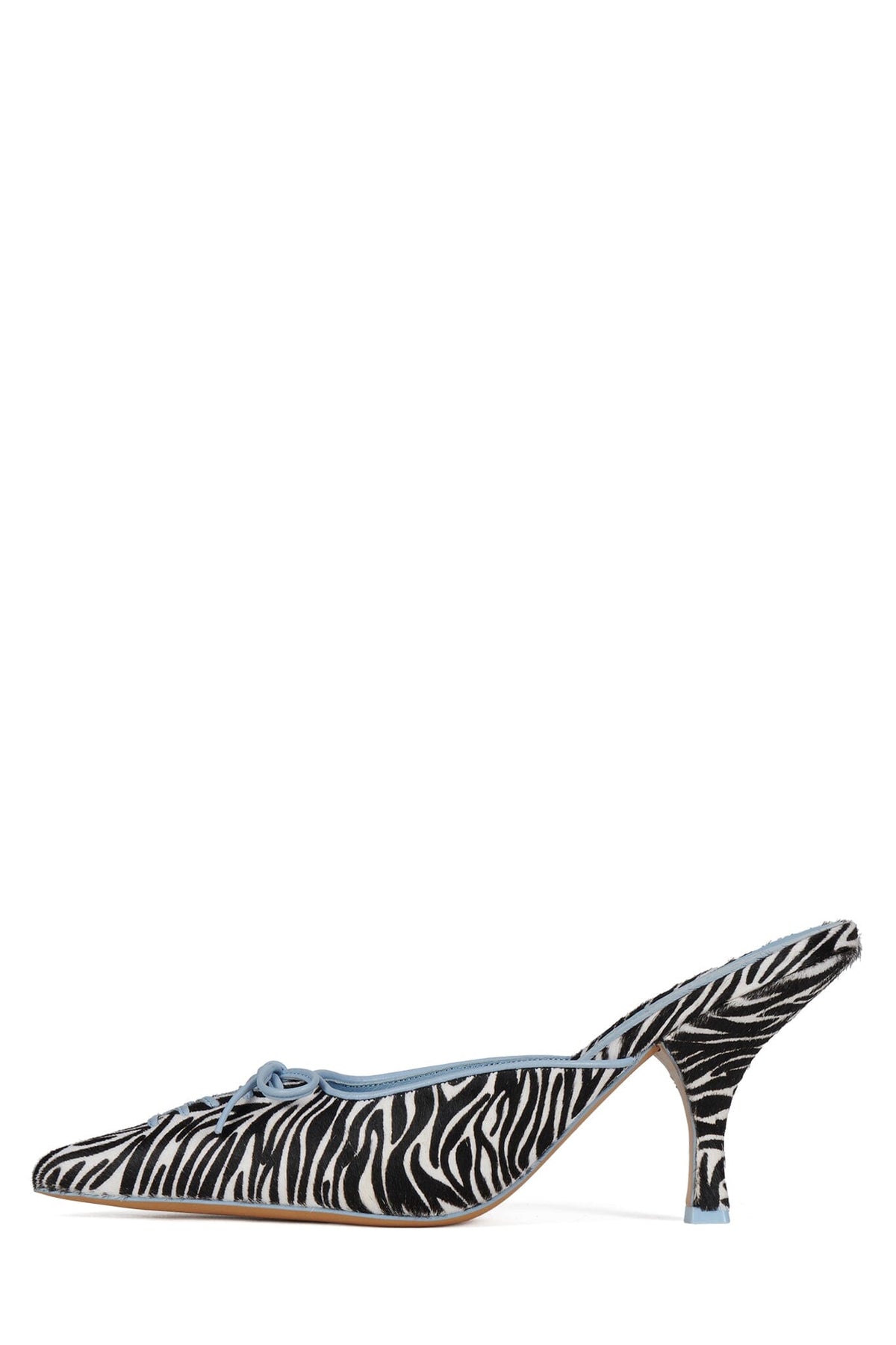 SMOOCH-F Black White Zebra Blue