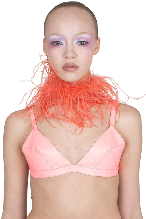 SNUG-F Jeffrey Campbell Choker Orange 
