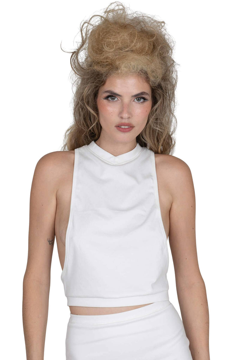 SOLUTION Jeffrey Campbell Top White