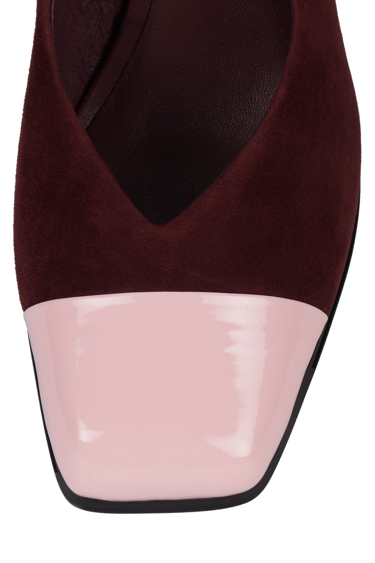 SOUND Jeffrey Campbell Pump Wine Suede Pink