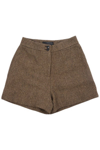 SPEAK-EASY Jeffrey Campbell Corset Brown Multi Tweed 
