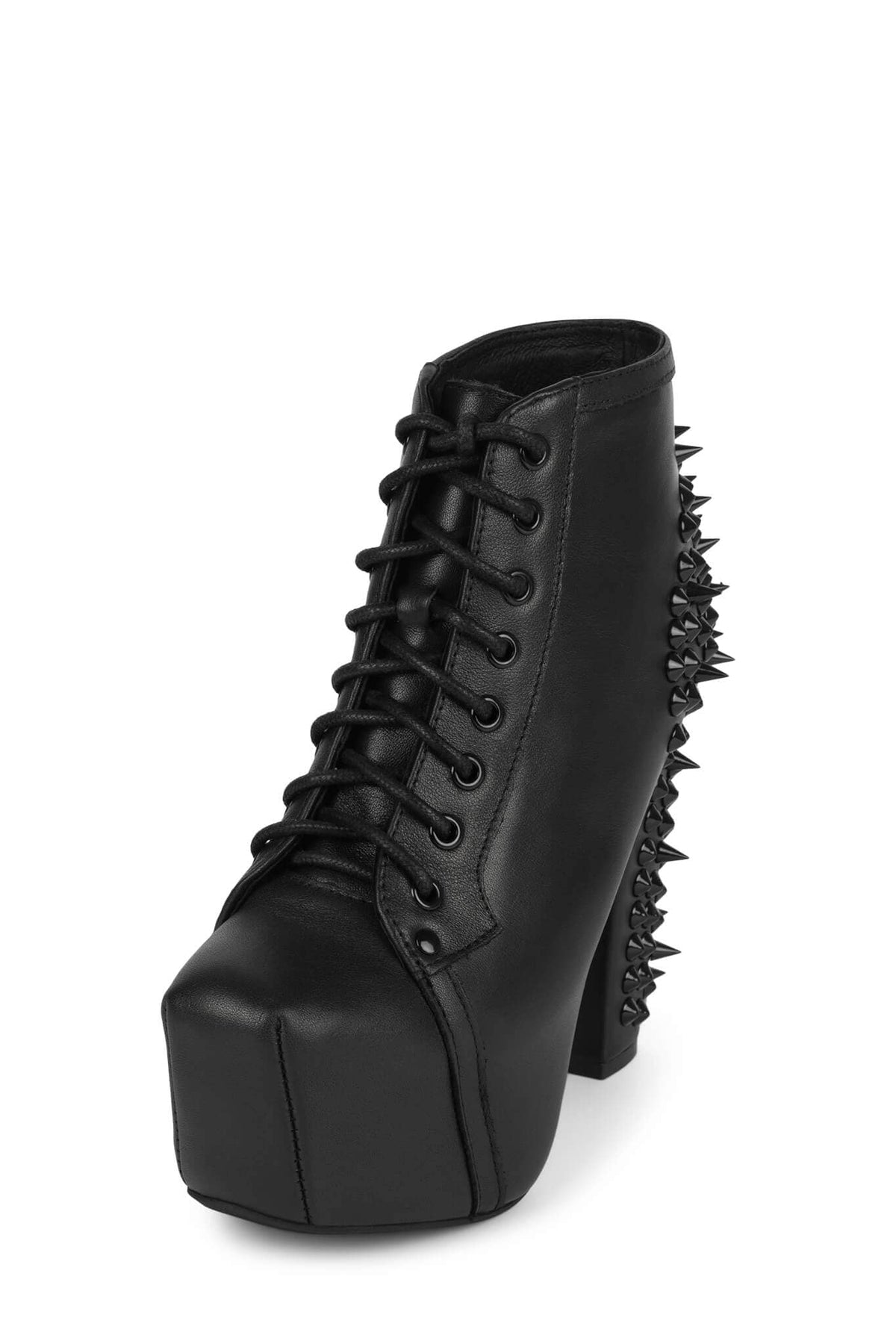 SPIKE Jeffrey Campbell Platform Bootie Black Black
_hover