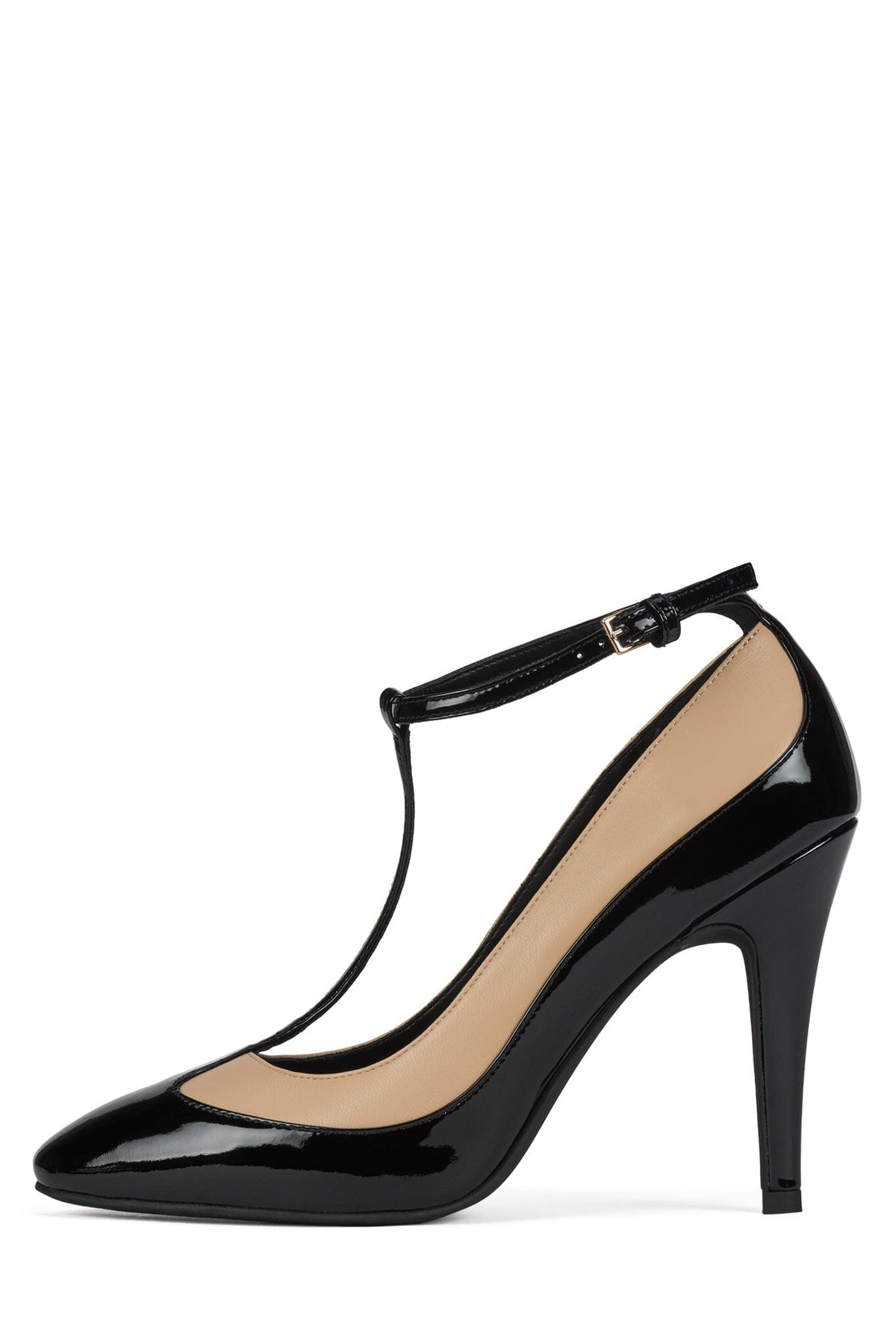SPOT-LIGHT Black Patent Beige