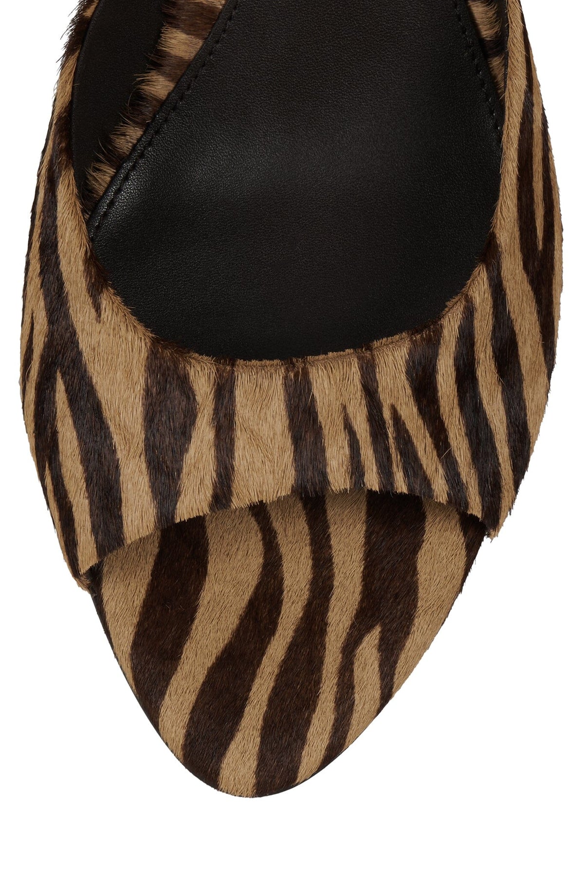 SPY-KID-F Jeffrey Campbell Heeled Sandal Beige Zebra