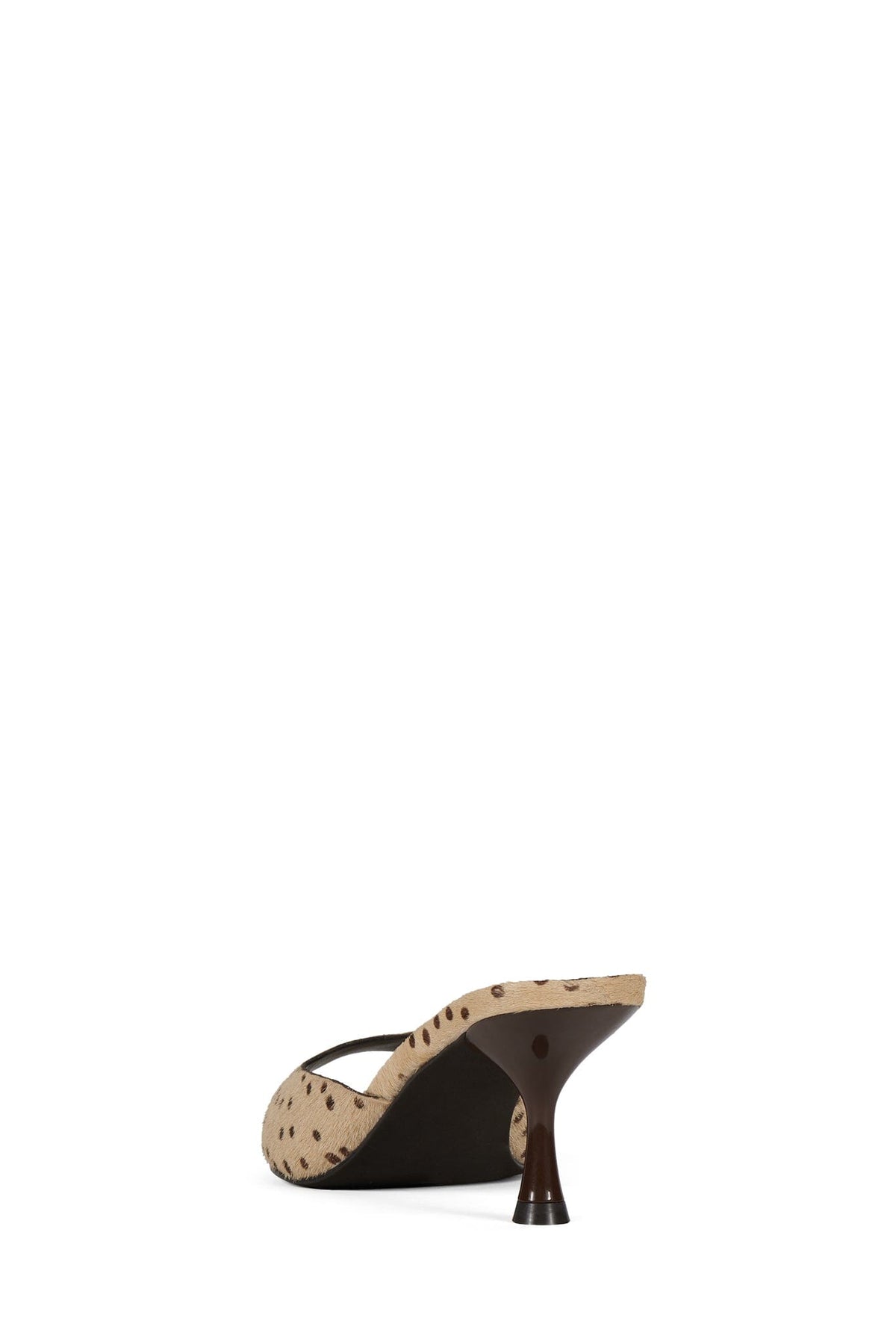 SPY-KID-F Jeffrey Campbell Heeled Sandal Natural Brown Spot