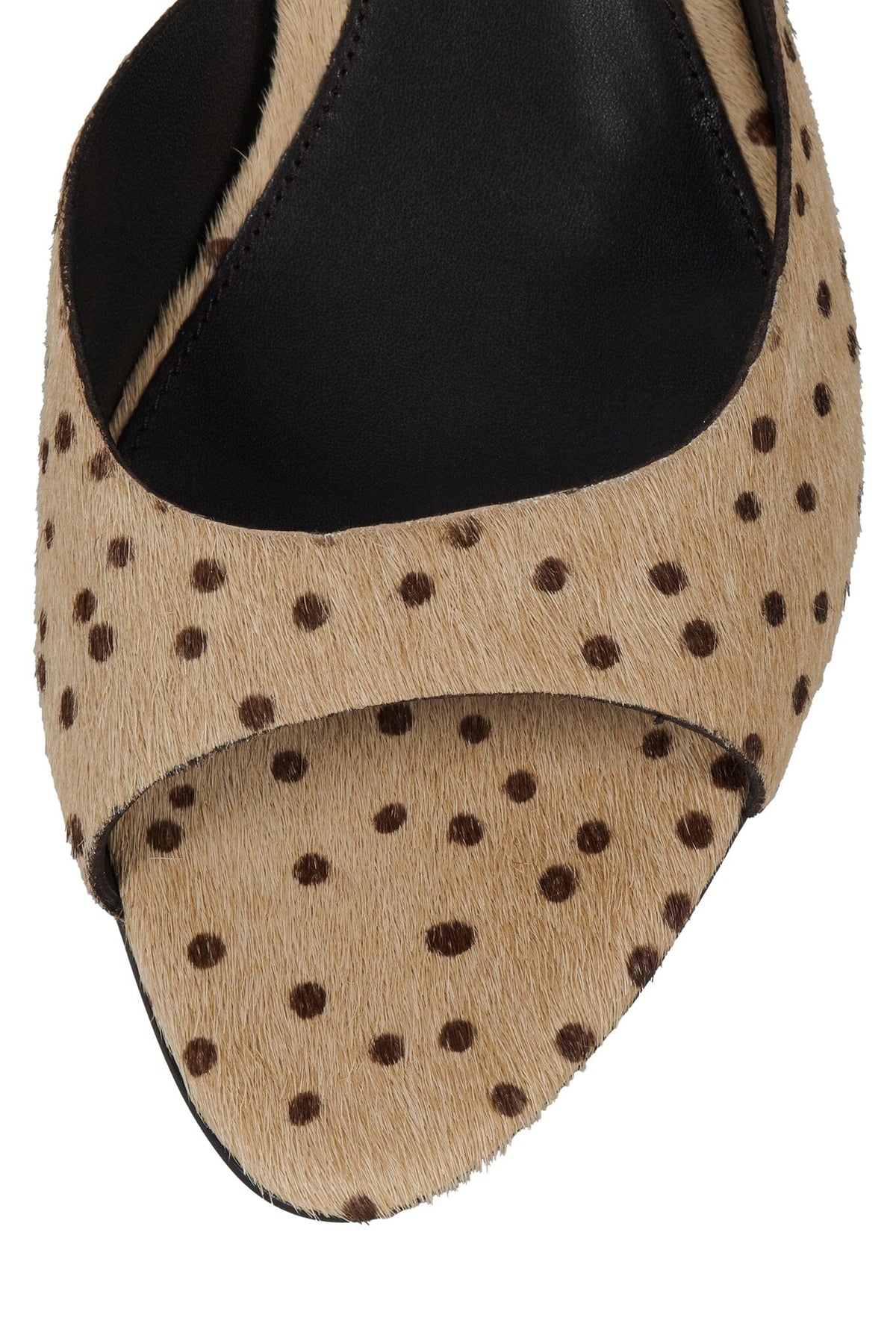SPY-KID-F Jeffrey Campbell Heeled Sandal Natural Brown Spot
