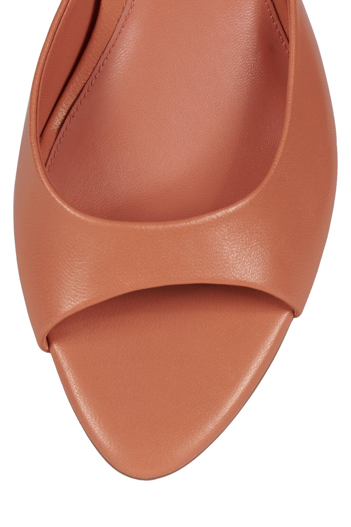 SPY-KID Jeffrey Campbell Kitten Heeled Sandal Dusty Orange