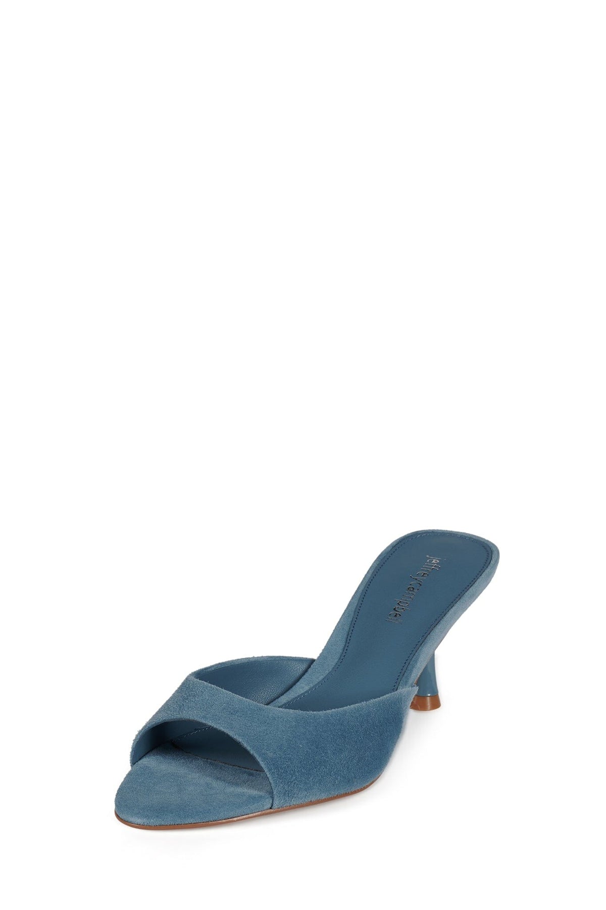 SPY-KID Jeffrey Campbell Kitten Heeled Sandal Blue Suede
_hover
