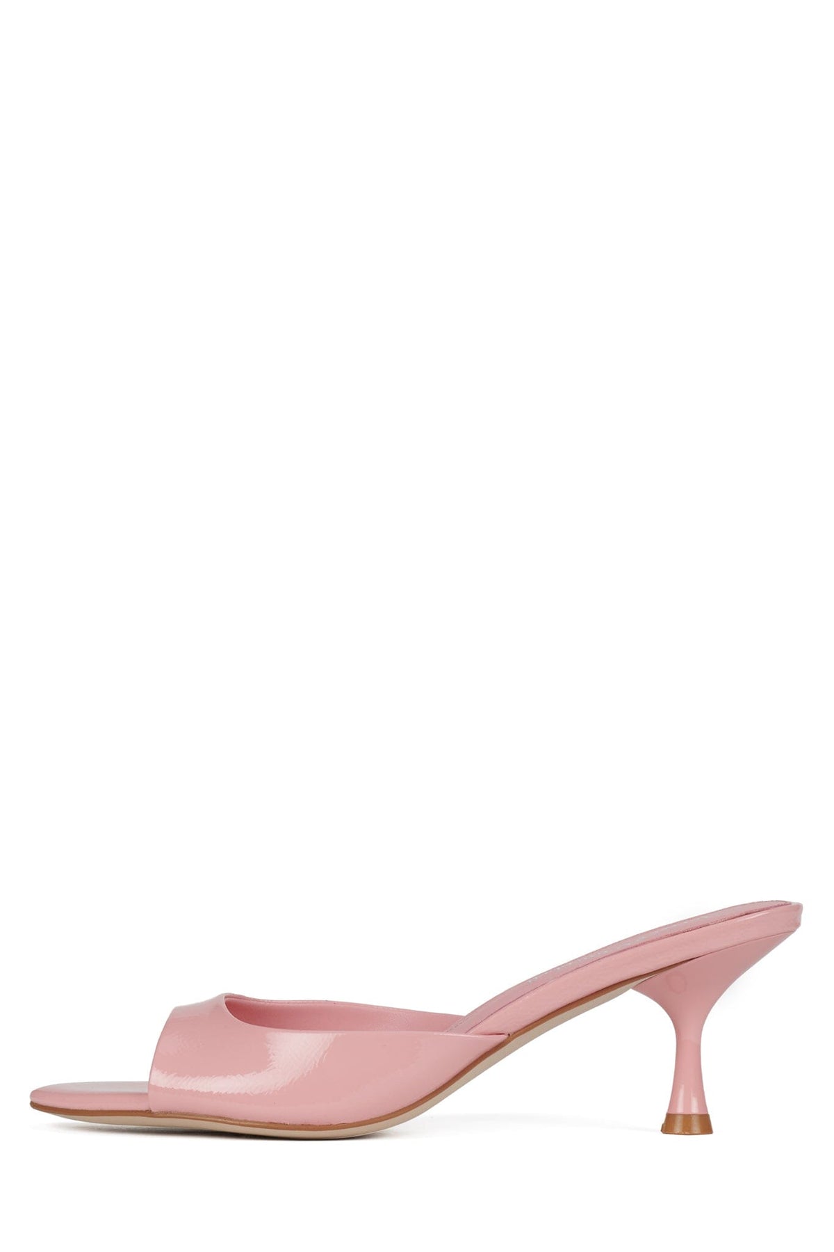 SPY-KID Jeffrey Campbell Heeled Sandal Pink Crinkle Patent